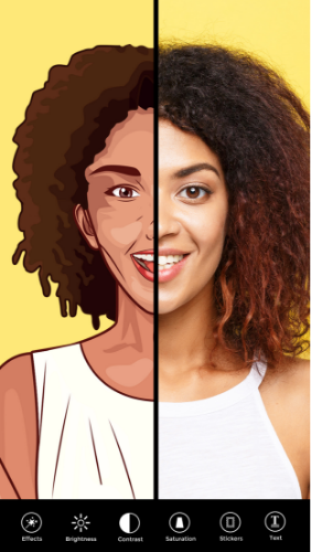 Photo to Cartoon — Yourself Edit screenshot